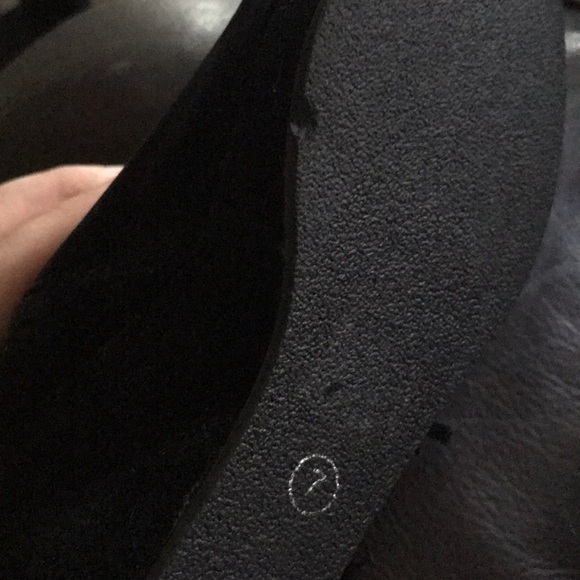 Wedge fringe boots in black size 7 Nature Breeze - Picture 4 of 4